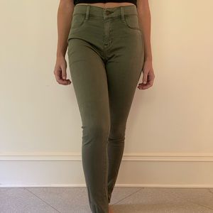 PacSun Olive Green Jeggings
